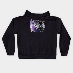 Knotty ends Surf night shift Kids Hoodie